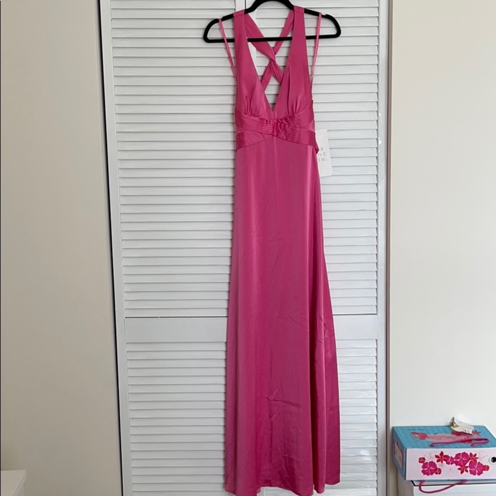 BCBG gown